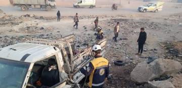 Car bomb blast in northern Syria leaves at least 15 people dead