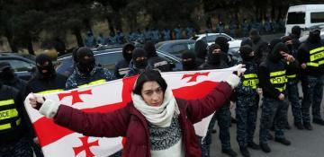 Georgia plans tougher penalties for protesters amid political crisis 