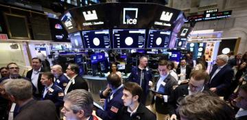 Markets hit by Wall Street setback and Trump’s unexpected Gaza proposal