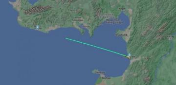 Moment Bering Air plane disappears from tracker map over Alaska –  VIDEO 