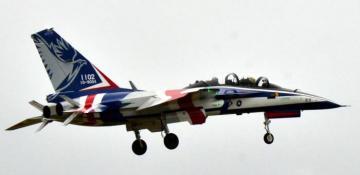 Taiwan's military training jet crashes due to engine failure