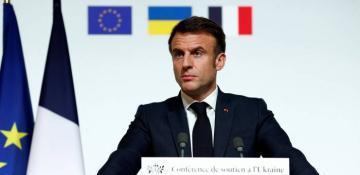 Macron says France not preparing to send ground troops to Ukraine 