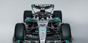 Mercedes reveals 2025 F1 car, begins new era without Lewis Hamilton
