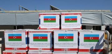 Azerbaijan’s humanitarian aid delivered to Syria