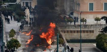 Thousands protest across Greece on second anniversary of deadliest train crash