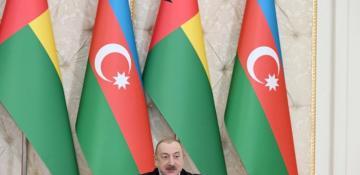 President Aliyev praises political relations between Azerbaijan, Guinea-Bissau