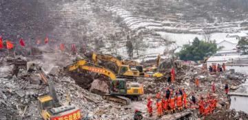 10 dead, 19 missing after landslide in SW China 