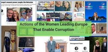 Actions of the women leading Europe that enable corruption 