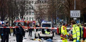 At least 28 people injured in Munich after car plows into crowd 
