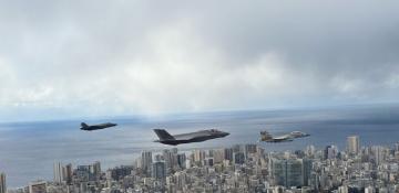 Israeli fighter jets fly low over Nasrallah’s funeral in Beirut  -PHOTO -VIDEO  