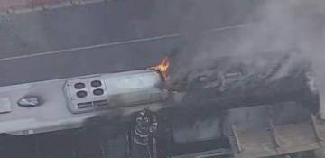 Brazil: Two killed as plane crashes into bus