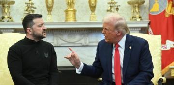 Zelenskyy and Trump clash during tense Oval Office talks -  VIDEO 