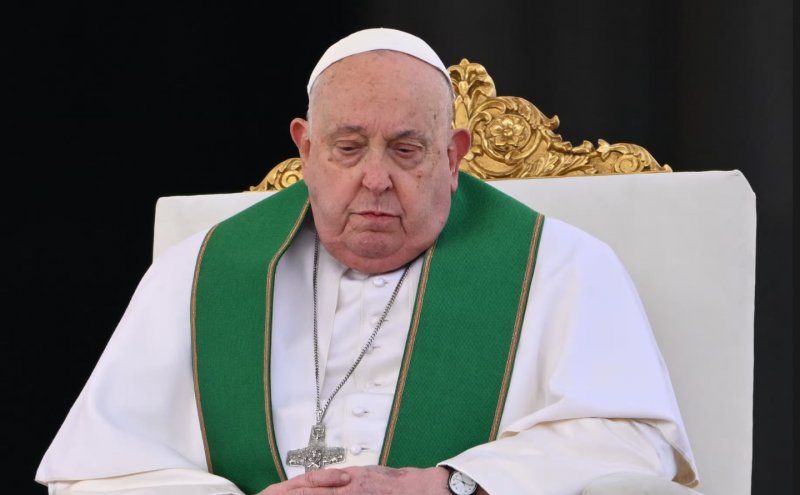 Pope Francis had a restful night after undergoing a blood transfusion following a respiratory crisis