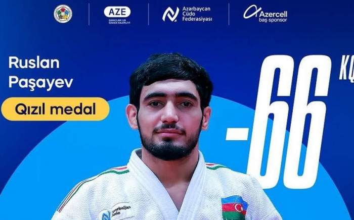 Azerbaijani judoka wins Grand Slam gold 