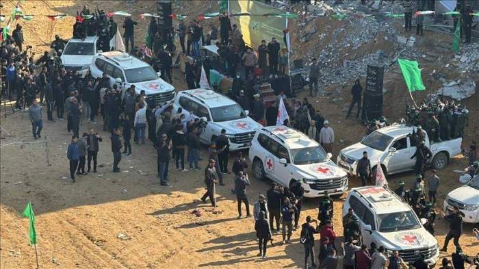 Hamas frees 3 more Israeli captives amid Gaza ceasefire 