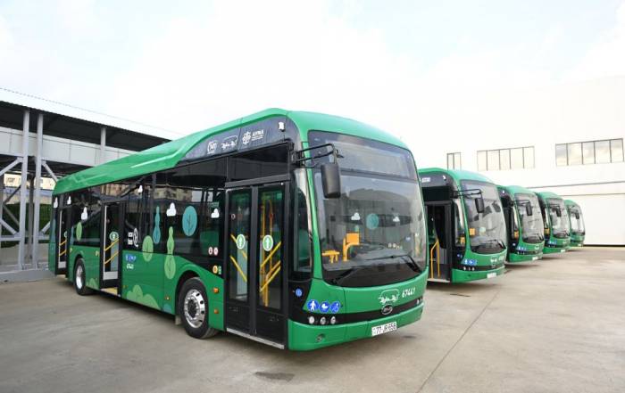Azerbaijan's president orders transition to electric buses in Nakhchivan city