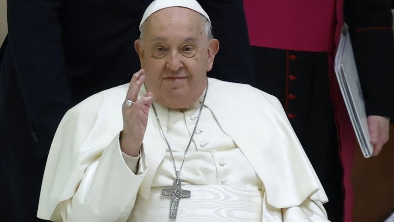 Vatican says Pope Francis is alert and off the ventilator.