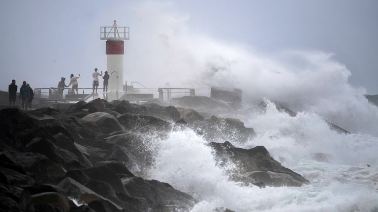 Over 200 flights cancelled as Cyclone Alfred nears Australia