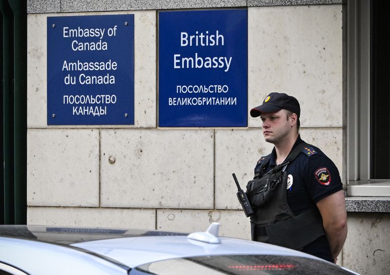 Russia expels two British diplomats, accusing the U.K. of spying 