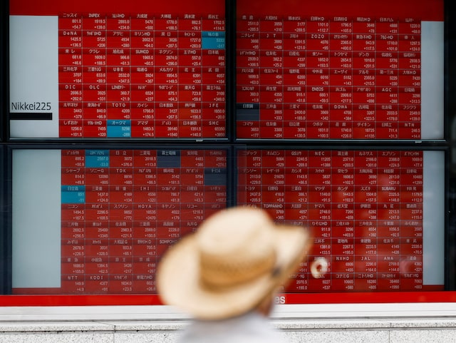 Asian stocks slide as market selloff deepens on US growth worries 