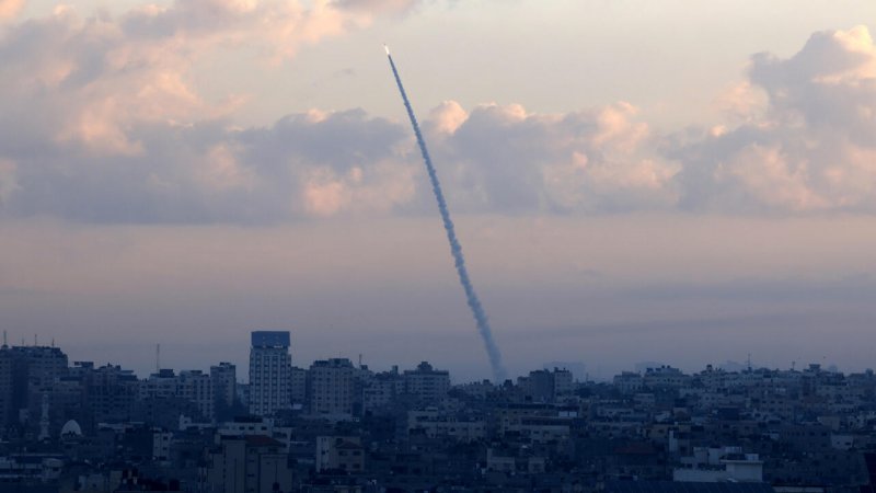 3 rockets fired from Gaza toward central Israel 