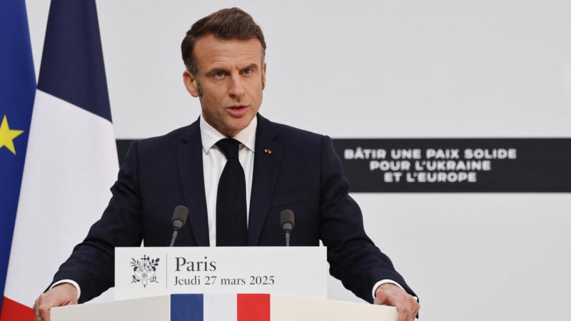 Macron unveils French-British proposal for post-war 'reassurance force' in Ukraine