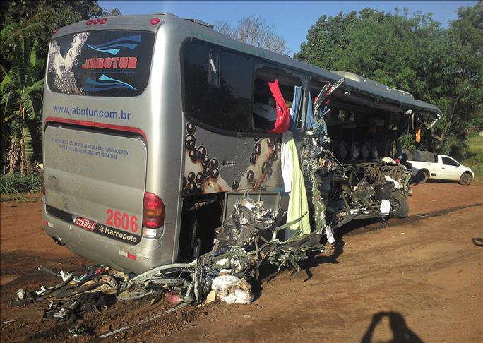 11 killed in traffic accident in northeast Brazil 