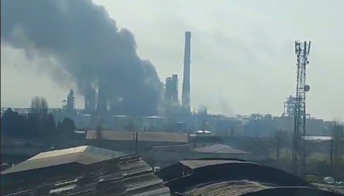 Fire at Baku oil refinery extinguished –  VIDEO/UPDATED 