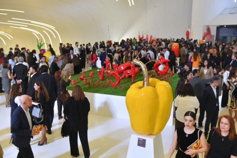 News about - Italian sculptor's exhibition Gifts of Nature opens at Heydar Aliyev Center