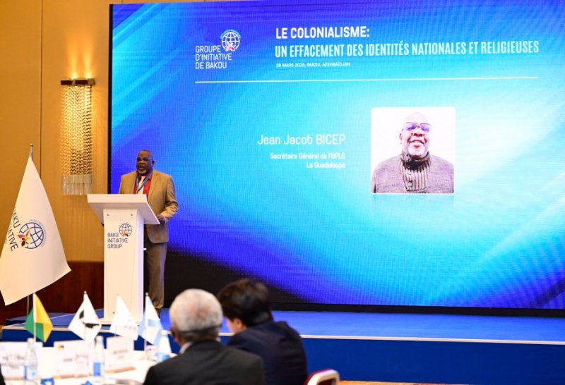 Africans have been subjected to forced assimilation for centuries, Guadeloupe rep tells Baku conference