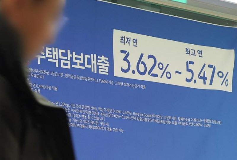 S. Korean banks' lending rate falls for 3rd month in February