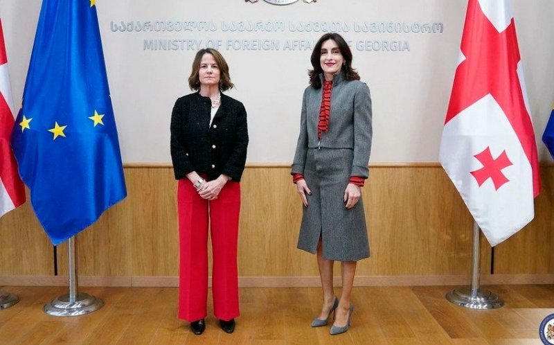 Georgian FM meets with US Ambassador 