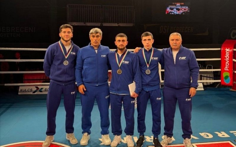 Azerbaijani boxers won 1 gold and 2 silver medals at the int'l tournament  PHOTO  