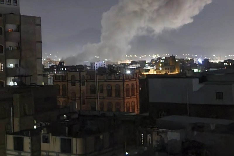 The U.S. military has launched a large-scale offensive against Houthi forces in Yemen  PHOTO/VIDEO 