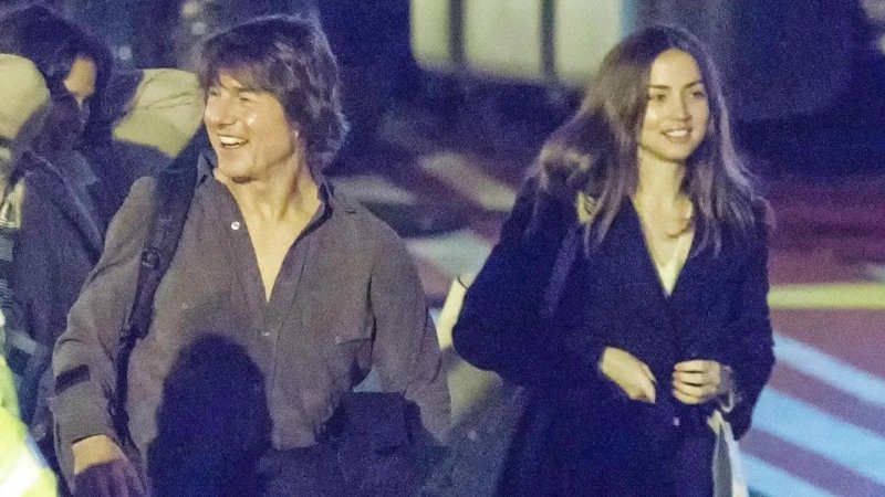 Rumors of a romance between Tom Cruise and Ana de Armas intensify in London