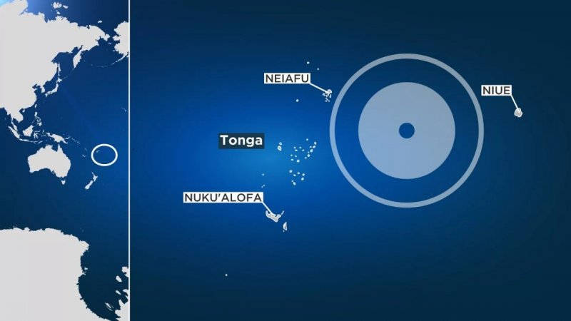 Tsunami warning issued after a 7.1 magnitude quake near Tonga