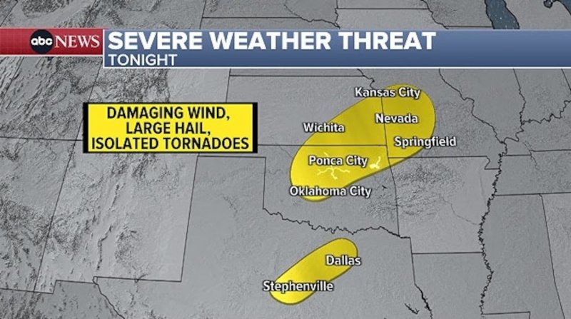 News about - Millions prepare for hazardous severe weather, including potential tornadoes  VIDEO 