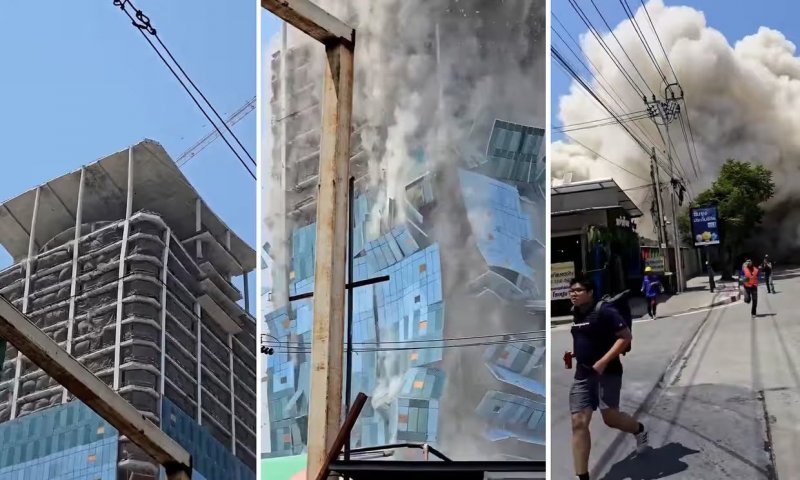 Authorities report that the death toll from the earthquake in Bangkok has risen to 18