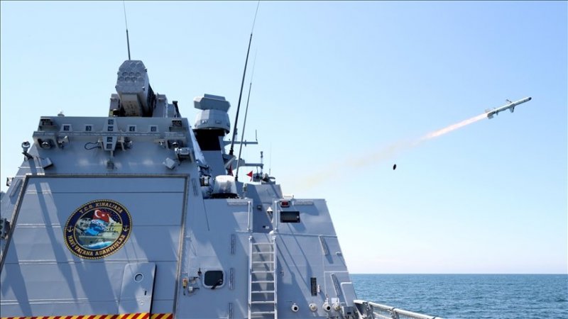 Türkiye’s homegrown anti-ship missile completes first underwater firing test