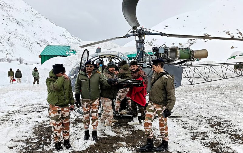 Eight killed in India avalanche as rescue efforts conclude