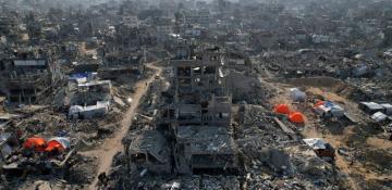 Egypt and Palestine discuss Gaza rebuilding plan ahead of Arab summit 