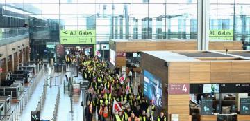 Hundreds of flights canceled across Germany as airport workers strike over pay