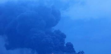 Oil tanker, cargo ship collide in North Sea