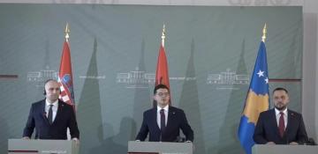 Serbia demands explanation from Albania, Croatia over defense pact with Kosovo 