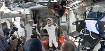 NASA astronauts return to Earth after nine months stuck in space  VIDEO 