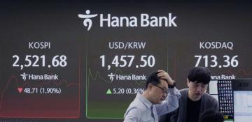 Tokyo stocks close mixed on strong bank issues, U.S. tariff caution 