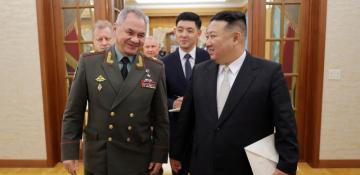 Shoigu hands over message from Putin to North Korea’s Kim 