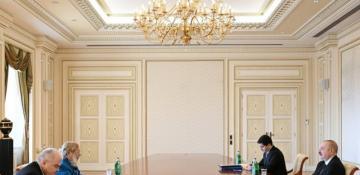 Azerbaijan’s president receives director-general of UN Office at Geneva