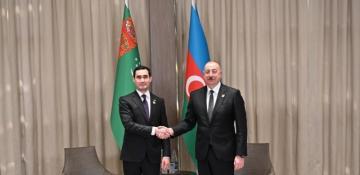 Turkmen president congratulates Azerbaijani leader on Ramadan holiday 