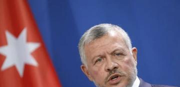 Jordan’s king calls for intensified efforts to achieve regional de-escalation
